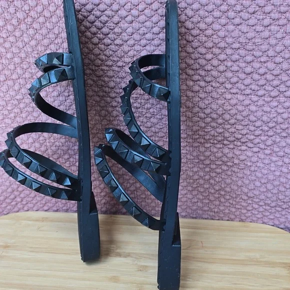 Steve Madden Skyler J Slip On Studded Slide Sandals - Picture 7 of 12